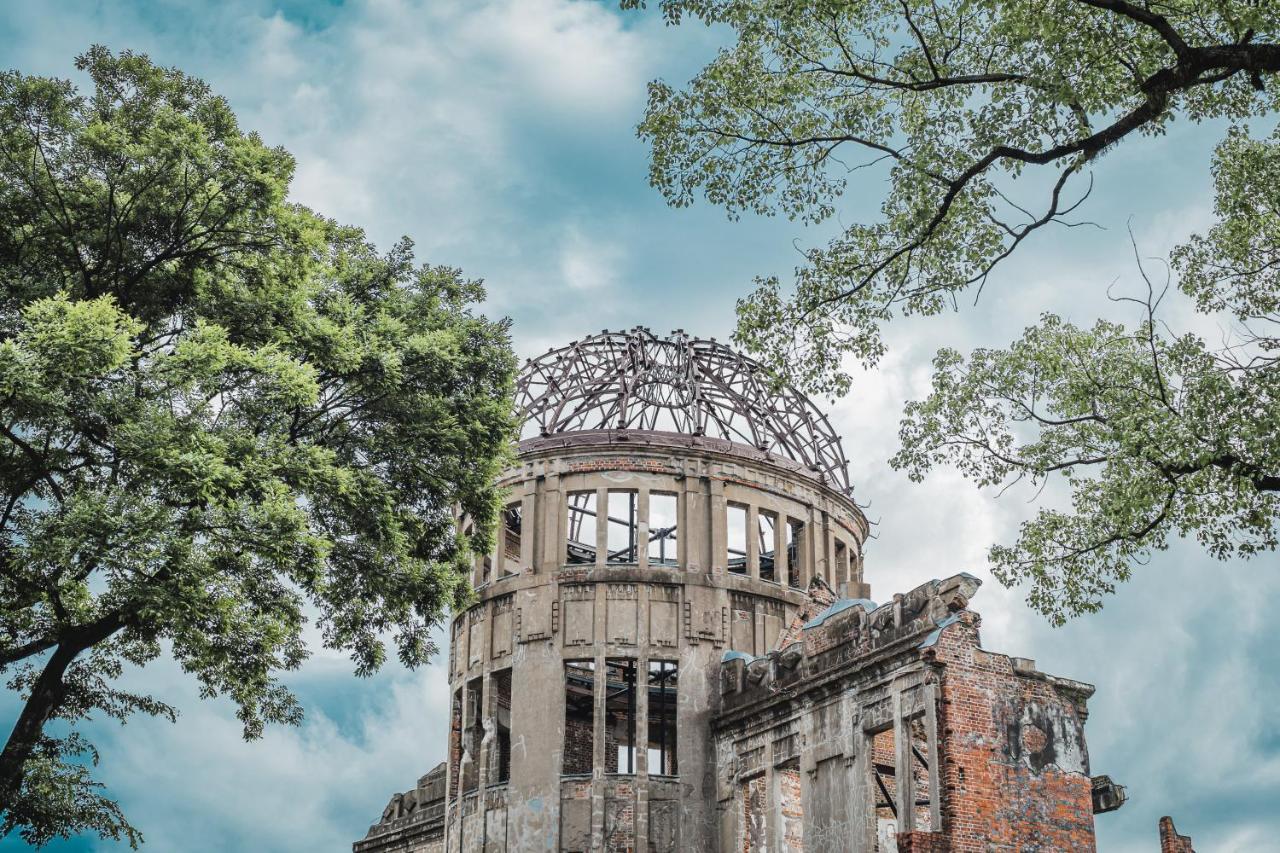 Sheraton Grand Hiroshima Hotel Exterior photo The dome of the Hiroshima Peace Memorial Museum