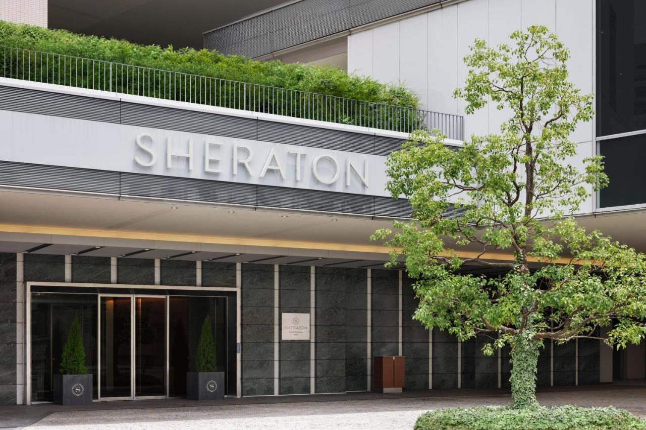 Sheraton Grand Hiroshima Hotel Exterior photo Entrance