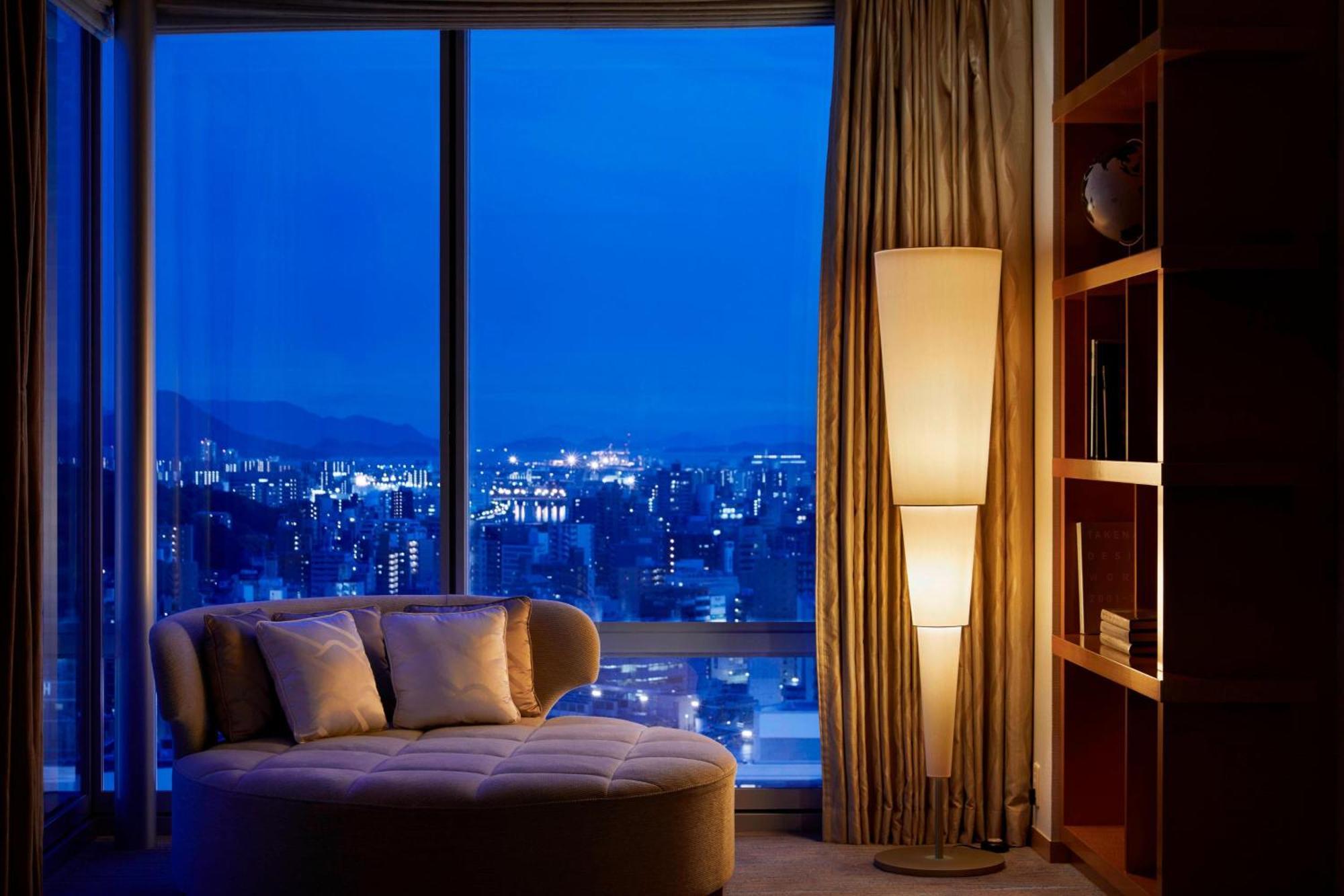 Sheraton Grand Hiroshima Hotel Exterior photo A view from a suite at the Mandarin Oriental Athens